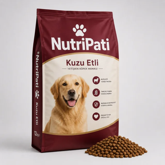 Kuzu Etli Yetişkin Köpek Maması